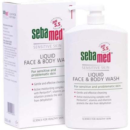Gel de duș Leti Laboratorios, emolient, 1L