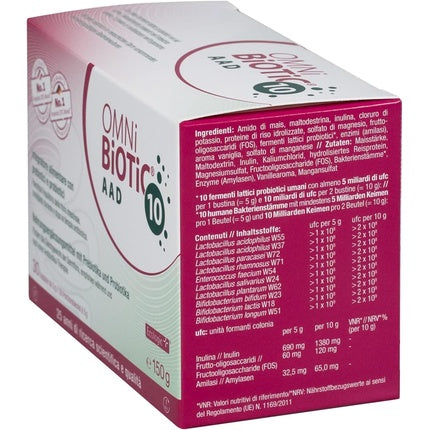 Supliment Vitamine Omni Biotic 10 AAD 30 plicuri 150g