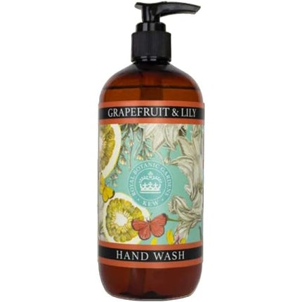 Gel de duș Kew Gardens, The English Soap Company, 500ml, Grapefruit & Lily