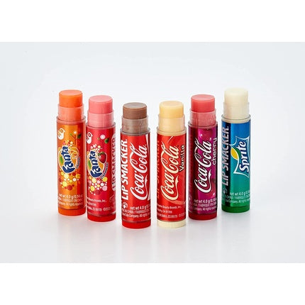 Set Balsam Buze, Lip Smacker, Coca-Cola, 6 buc, multicolor