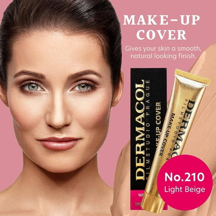 Fond de ten lichid, Dermacol Dc, SPF 30, 30g, nuanta 210