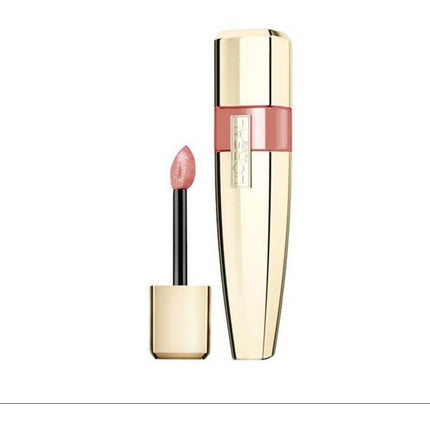 Gloss buze, L'Oreal Caresse Glam Shine Stain Splash 602 Luna, roz pal, 6 ml