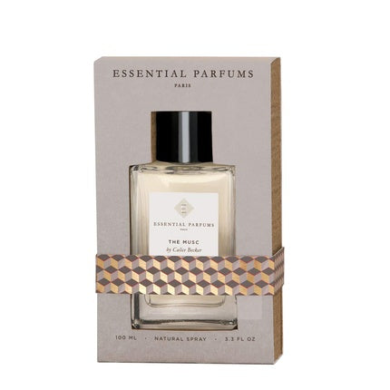 Esentiale Parfums The Musc, Apă de parfum, 100 ml, ambalaj carton bej cu elemente aurii