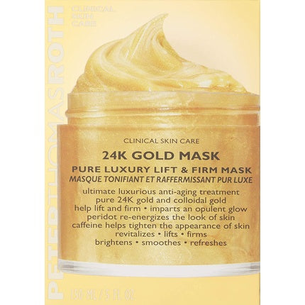 Mască facială Peter Thomas Roth 24K Gold Pure Luxury Lift & Firm Mask 150 ml