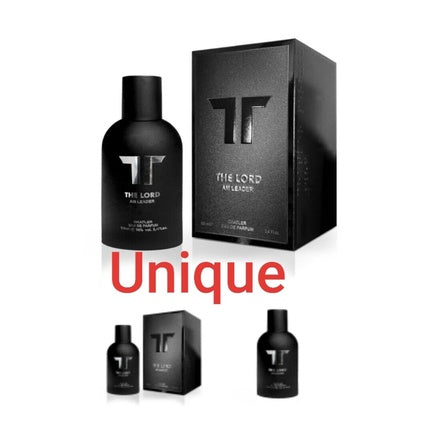 Eau de Parfum Chatler The Lord Am Leader, 100 ml, design mat, culoare neagră