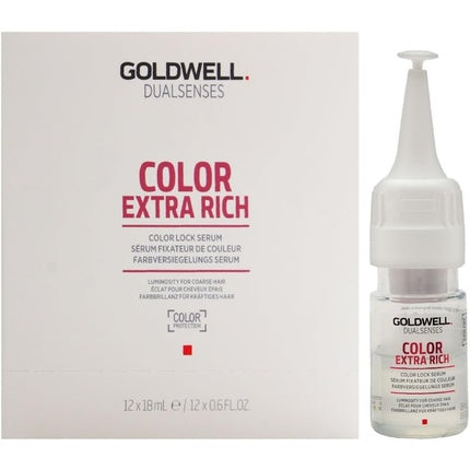 Serum păr Goldwell Color Extra Rich Lock, 18 ml