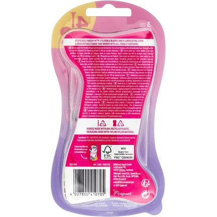 Aparate de ras, Wilkinson Sword, Xtreme 3, mov, cu ulei de cocos
