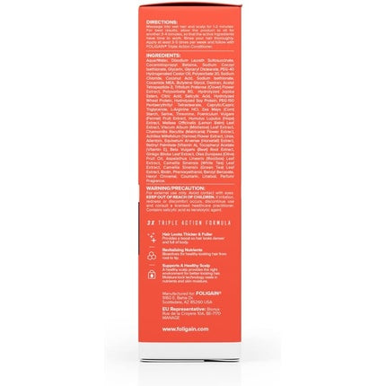 Șampon, Foligain, 2% Trioxidil, roșu