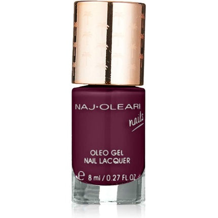 Lac de unghii Naj Oleari, 8ml, Culoare Vișiniu, Design Elegant