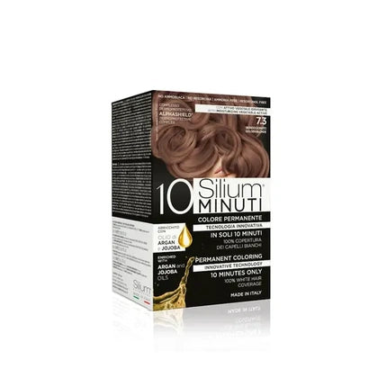 Vopsea de Păr Permanentă Golden Blond 7.3 - Silium Cosmetici
