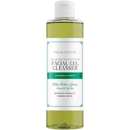 Gel de curățare facială cu castravete și salvie, 200ml