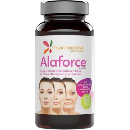 Supliment alimentar, Mundo Natu, Alaforce, 600mg, 60 capsule