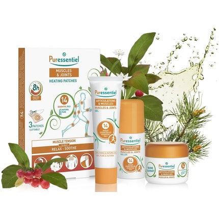 Plasturi Încălzire Puressentiel, Mușchi și Articulații, Maro