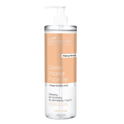 Gel Micelar Bielenda Professional Lipid Care Collagen Amino Delicate 500ml
