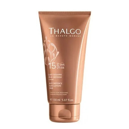 Loțiune solară pentru corp Thalgo Age Defense SPF 15, 150 ml