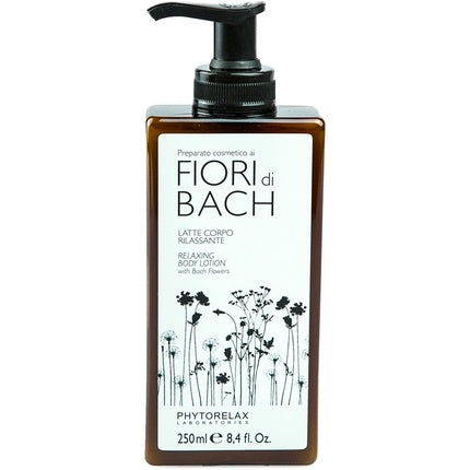 Lapte Corp Relaxant Phytorelax cu Flori de Bach, 250 ml, Ambalaj cu Pompă