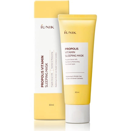 Cremă de noapte iUNIK Propolis Vitamin Sleeping Mask, 60ml