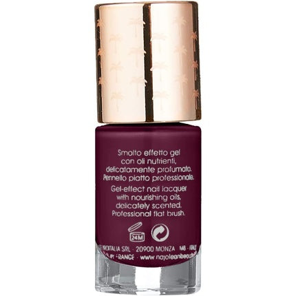 Lac de unghii Naj Oleari, 8ml, Culoare Vișiniu, Design Elegant