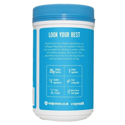 Supliment colagen, Vital Proteins, negru, 284 g