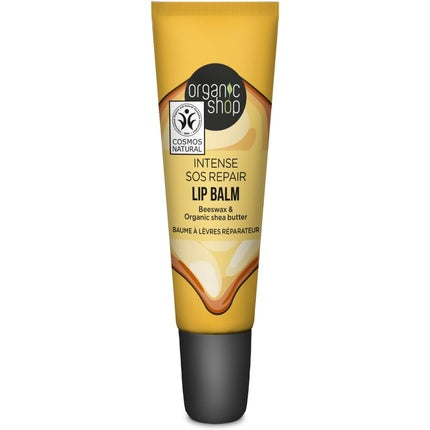 Balsam de buze, Organic Shop, 10 ml, colagen si ceara de albine