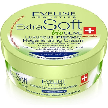 Cremă Față, Eveline, 200ml, verde