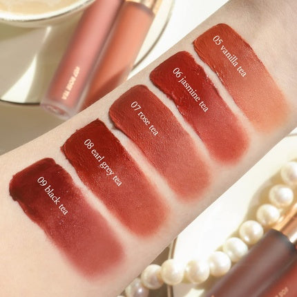 Ruj lichid, Rom&Nd, Milk Tea Velvet, roz