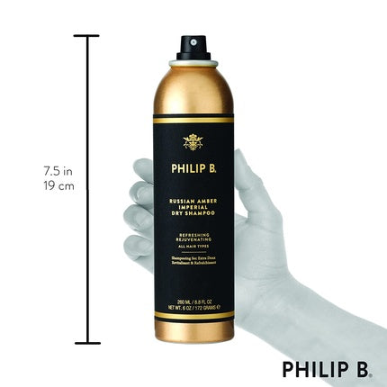 Șampon uscat Philip B Russian Amber 260ml