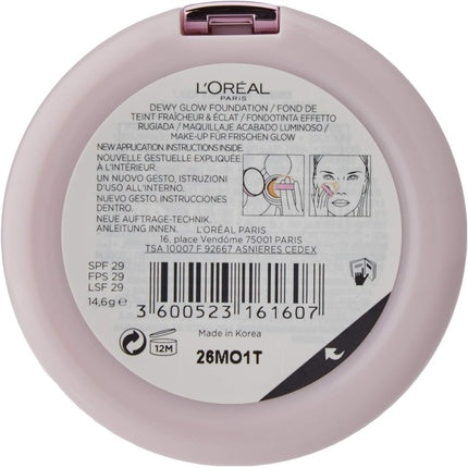 Fond de ten L'Oréal Paris Nude Magique Cushion, 11 Golden Amber, 14.6g