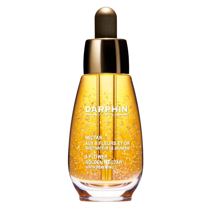 Ulei de față Darphin 8-Flower Golden Nectar, hrănitor și netezitor, pentru față și gât, 100 ml, tester