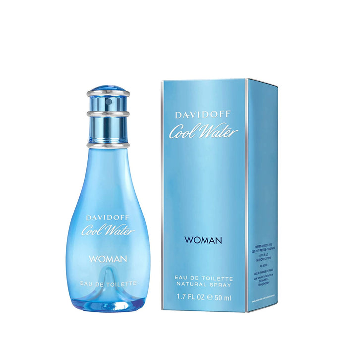 Apă de toaletă Davidoff Cool Water, pentru femei, 50 ml