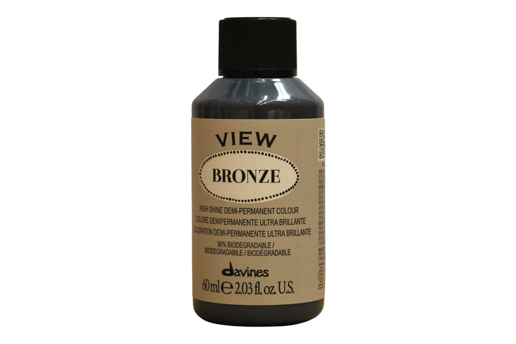 Vopsea demi-permanentă de păr Davines View, nuanța Bronze, 60 ml
