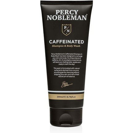Șampon, Percy Nobleman, cafeină, negru