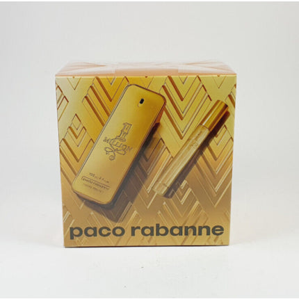 Set parfurm, Paco Rabanne, One Million, 100ml+10ml, auriu