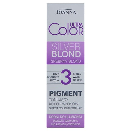 Pigment păr, Joanna, Ultra Color, blond argintiu, 100ml
