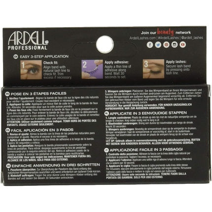 Gene False Ardell Faux Mink Wispies Negru