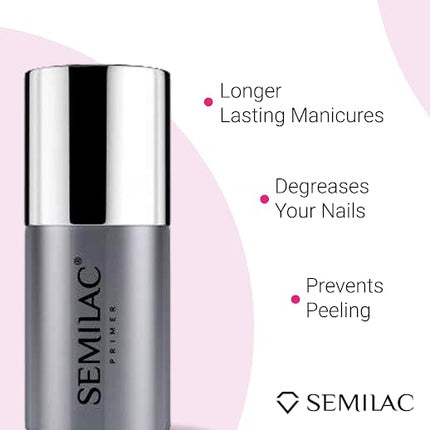 Primer unghii, Semilac, 7ml, transparent