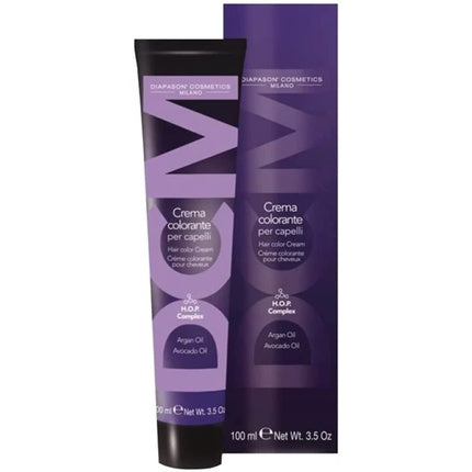Vopsea de păr, Lisap, Diapason, 100ml, castaniu închis