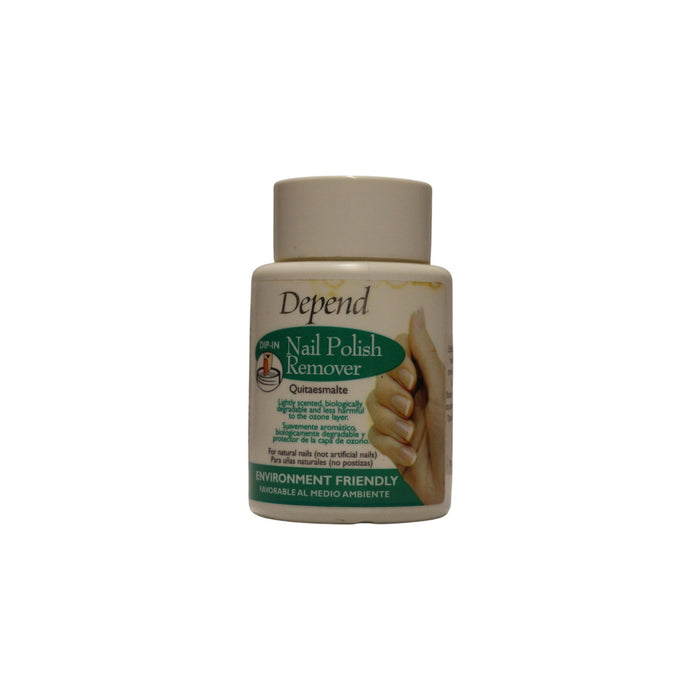 Dizolvant pentru ojă Depend Nail Polish Remover, format dip-in, 75 ml