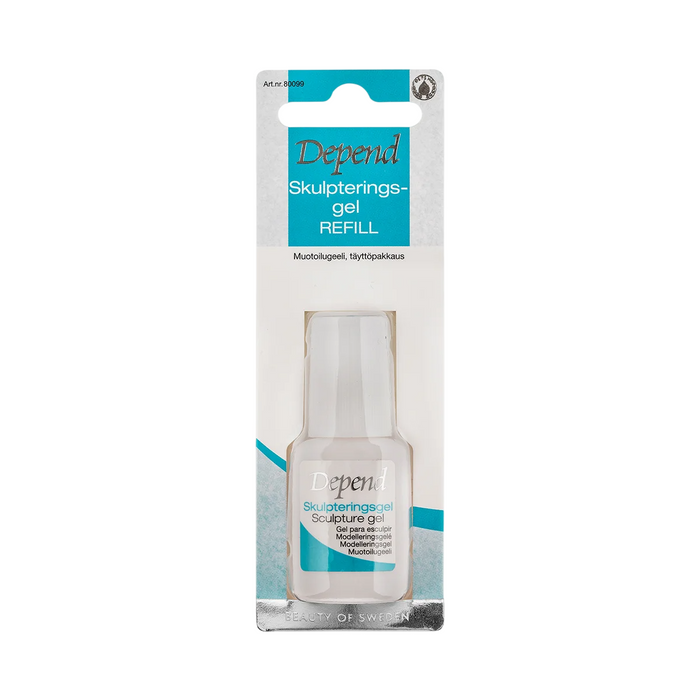 Gel pentru modelarea unghiilor Depend Sculpture Gel, 10 ml, tester