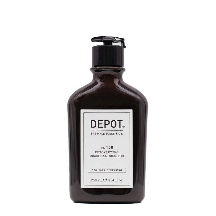 Șampon Depot 100 Hair Cleansing No. 108, cu cărbune, detoxifiant, 250 ml