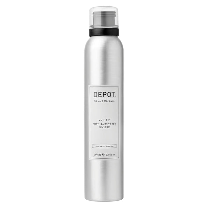 Spumă de coafat Depot 300 Hair Stylings No. 317, pentru definirea buclelor, hidratantă, fixare medie, 200 ml