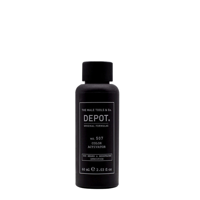 Loțiune activatoare pentru culoarea bărbii și mustății Depot 500 Beard & Mustache Specifics No. 507, 10 vol, 60 ml