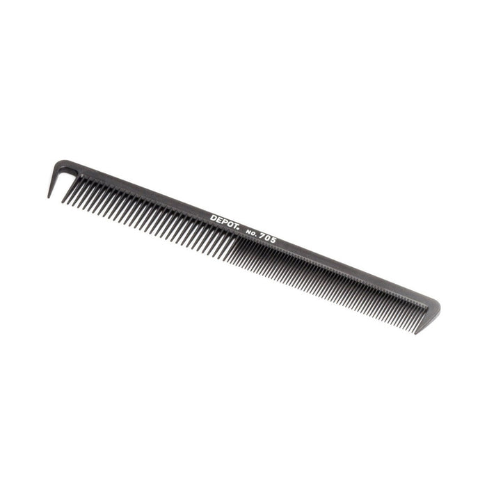 Pieptene Depot Accessories No. 705 Carbon, din plastic, negru