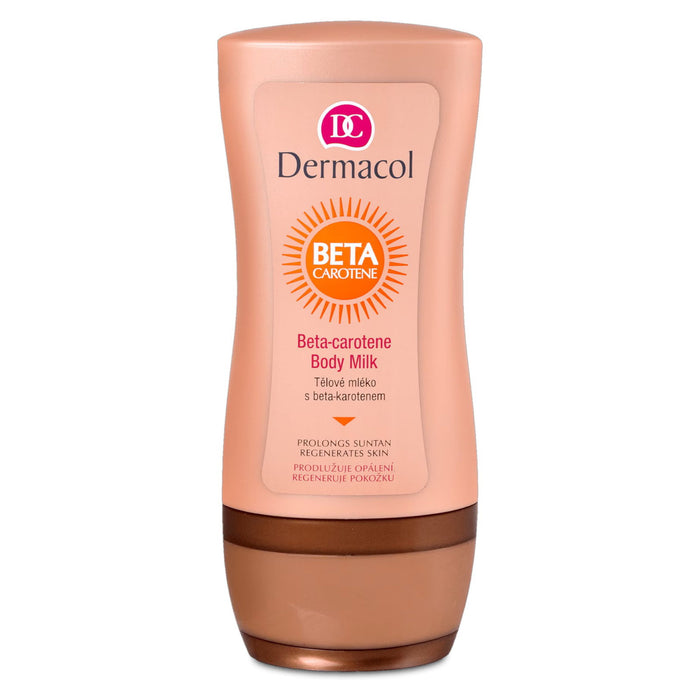 Lapte de corp după soare Dermacol Beta Carotene, hidratant, regenerator, 200 ml, tester