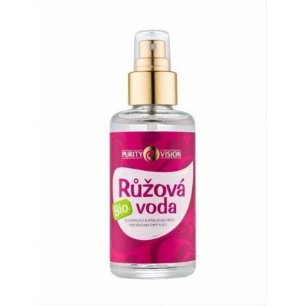 Apă de trandafiri organică, Purity Vision, 100ml