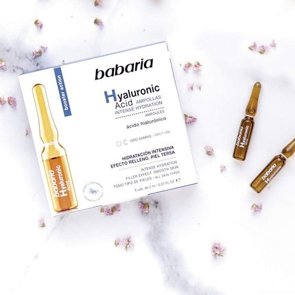 Fiole Faciale, Babaria, Acid Hialuronic 10ml