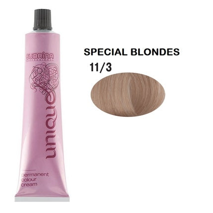 Vopsea Permanentă pentru Păr, Subrina Professional, Unique, 11/3 Special Cendre Blond, 100 ml
