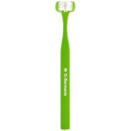 Periuță de dinți copii, Dr. Barman's Super Brush Compact Junior, Portocalie