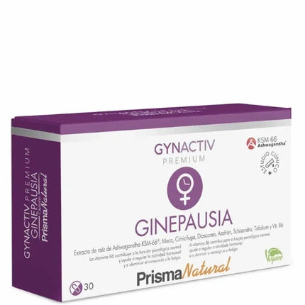 Prisma Natural Gynactiv Ginepausia, Vitamine și suplimente alimentare, 30 Capsule