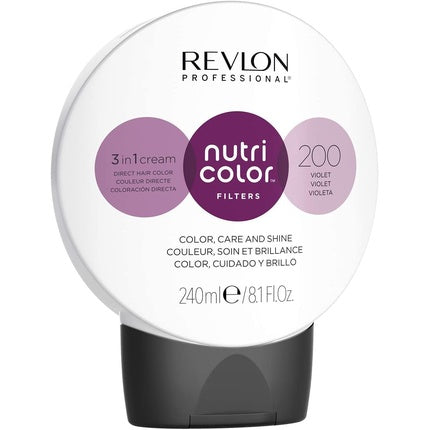 Vopsea pentru par Revlon Nutri Color Filters 200 Violet 240ml